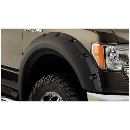 Bushwacker 09-14 F150 POCKET STYLE FENDER FLARES(2IN COVERAGE) 20927-02